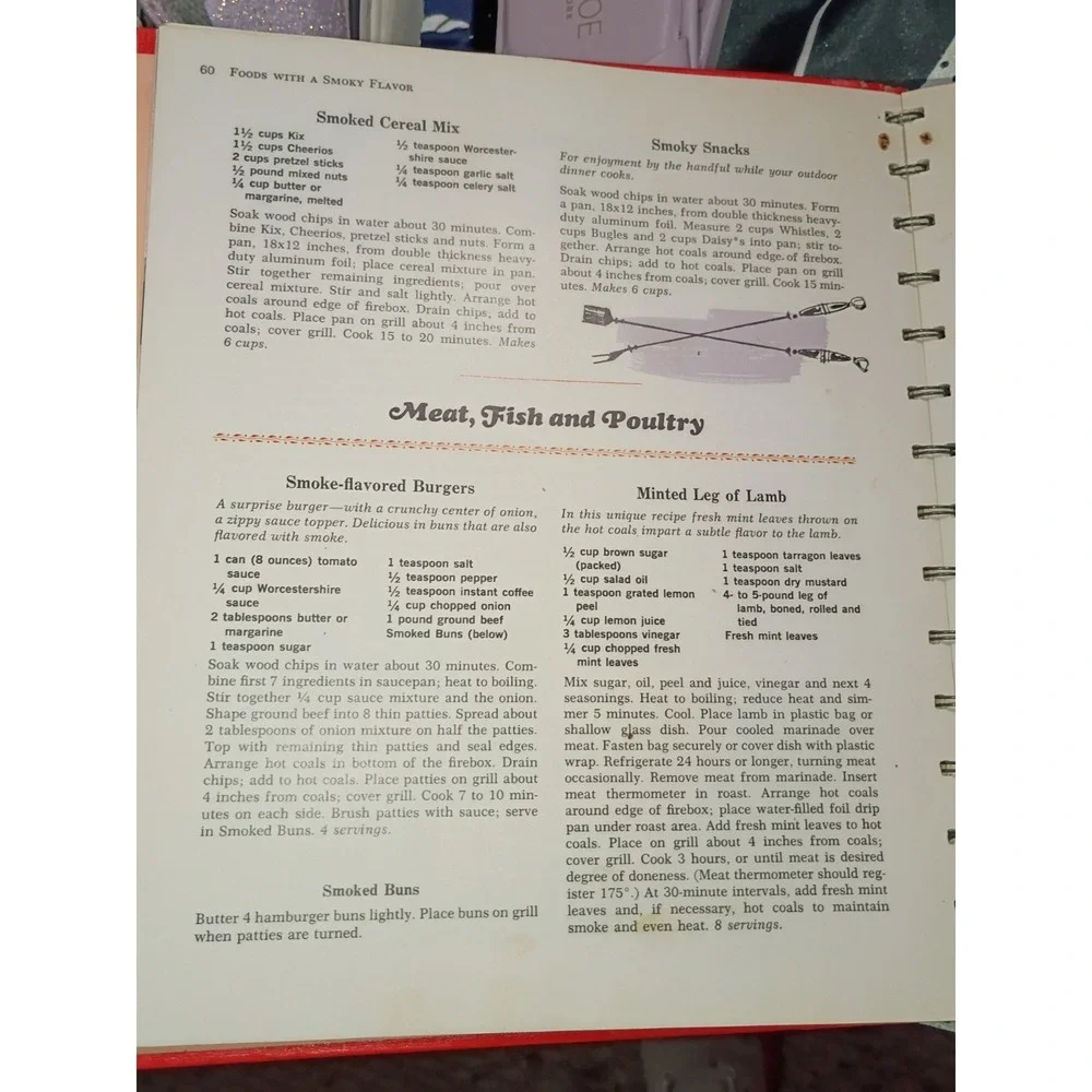 Betty Crocker's Outdoor Cookbook Barbecues Hardback 1967 By General Mills